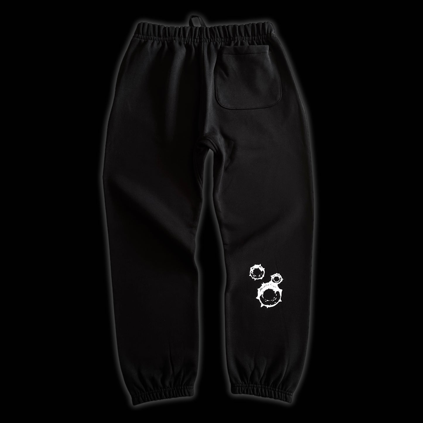 SHOTTA* SWEATPANTS [BLACK]