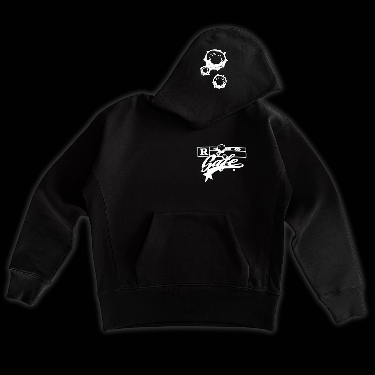 SHOTTA* HOODIE [BLACK]