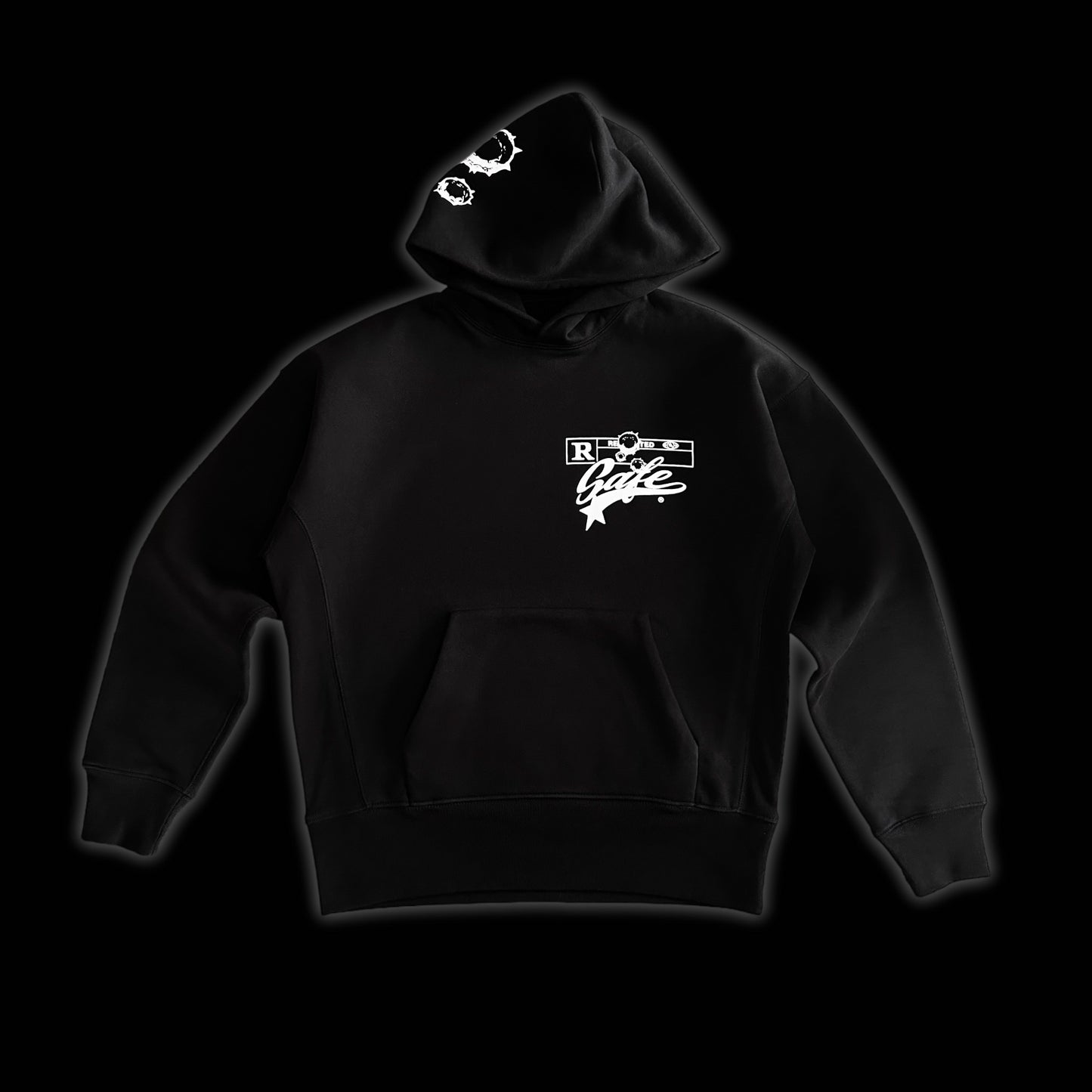 SHOTTA* HOODIE [BLACK]