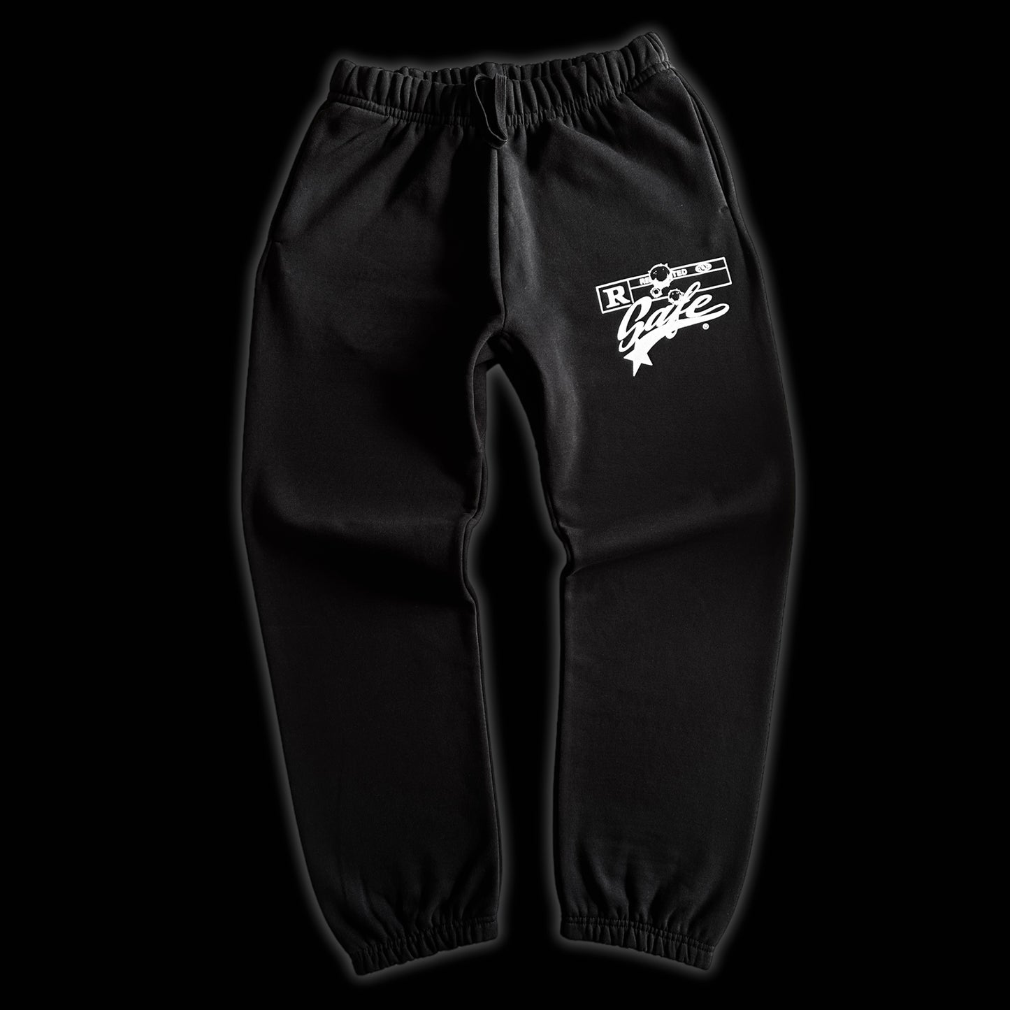 SHOTTA* SWEATPANTS [BLACK]