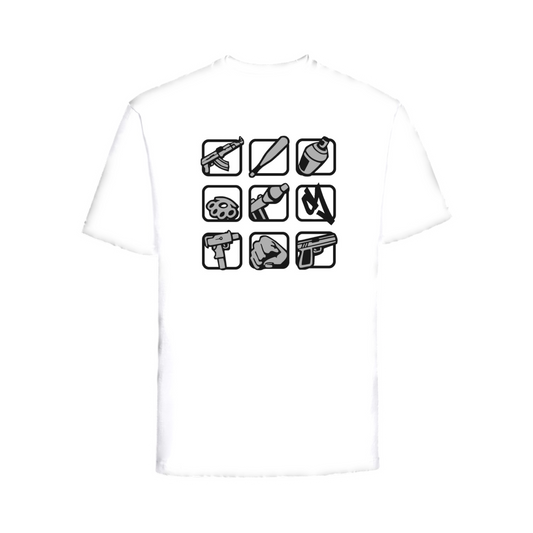 GTA ICON T-SHIRT [WHITE]