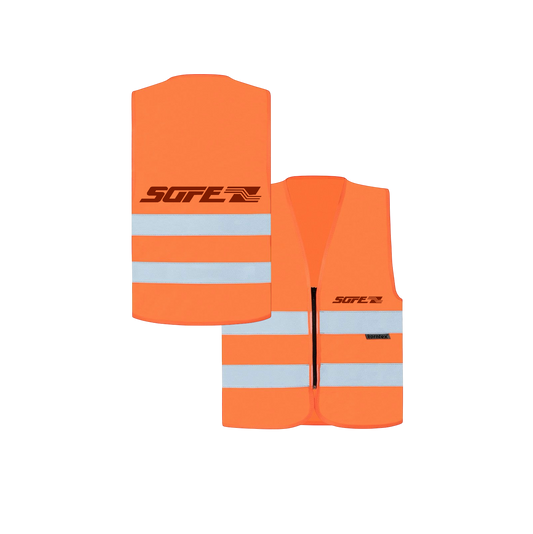 CFL* SAFETY VEST                 [ORANGE]